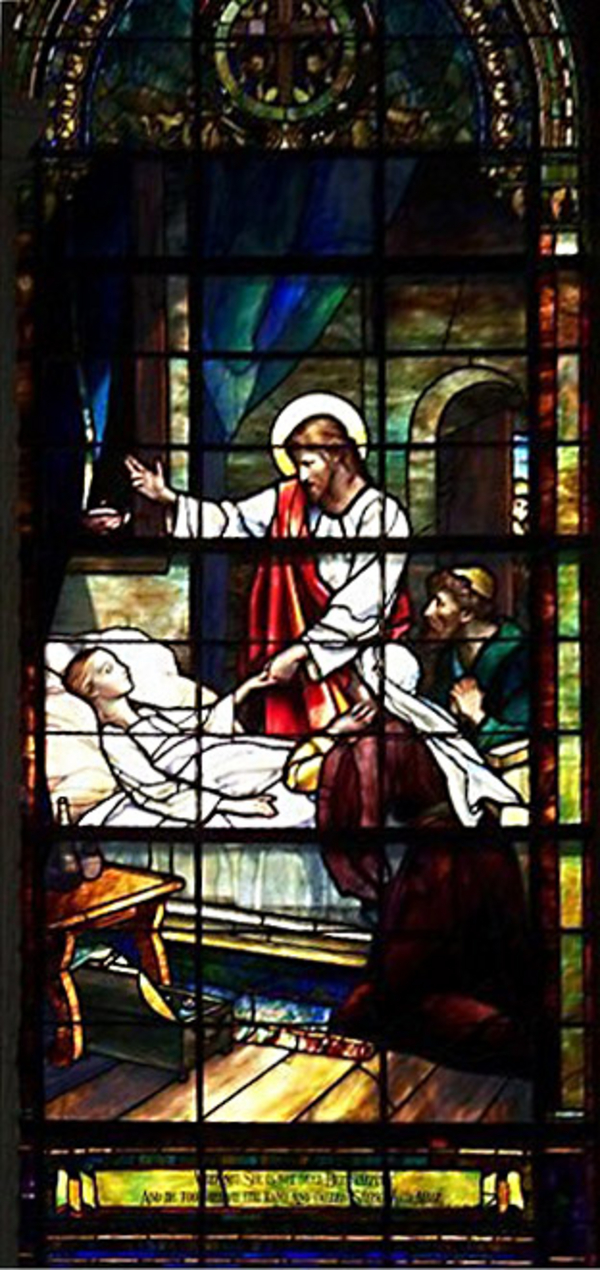 USA Palo Alto Stanford Memorial Church Glass Window 5